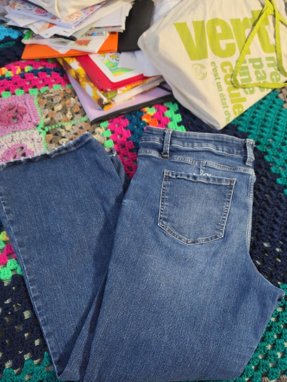 Maurices Mid-Blue Flare Jeans